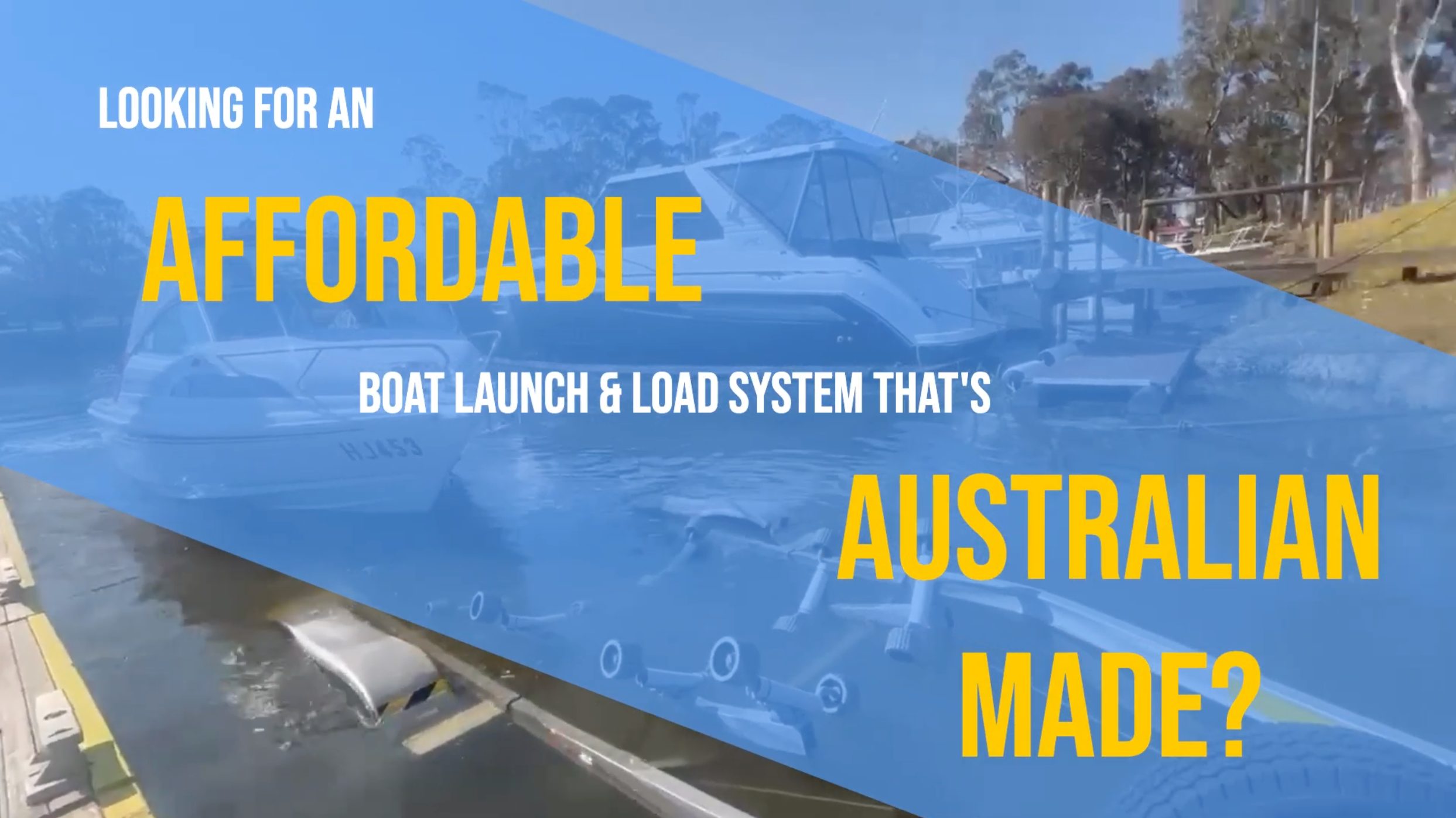 Launching Loading Easilaunch Boat Catch | Australian-Made, Easy Boat Launching & Loading